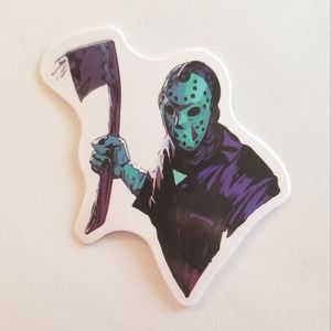 10/$10 Friday The 13th Jason Sticker